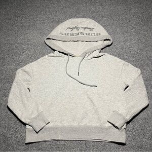 Vtg Burberry London England Hoodie Mens XS Sweatshirt gray